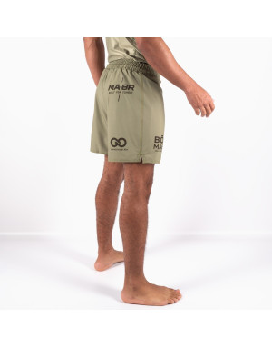 Short BOA MA-8R Caqui | Pantalón Corto MMA, BJJ y Grappling | Il Coliseum