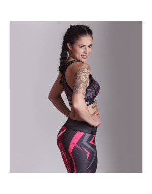 Women’s Ground Game Fit Game Black Sports Bra | BJJ and Fitness | Il Coliseum