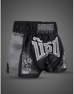 Black Buddha Kanok Boran Muay Thai Shorts | Kickboxing | Il Coliseum