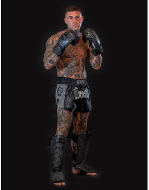 Short Muay Thai Buddha Kanok Boran Negro | Kick Boxing | Il Coliseum