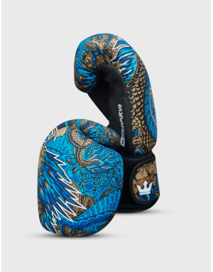 Guantes de Boxeo Buddha Dragon Azules | Muay Thai, Kick Boxing y MMA | Il Coliseum
