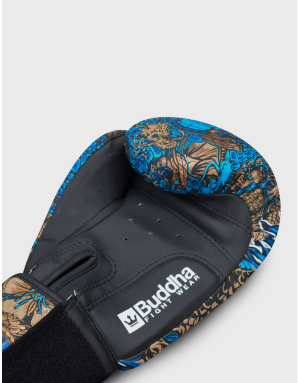 Guantes de Boxeo Buddha Dragon Azules | Muay Thai, Kick Boxing y MMA | Il Coliseum