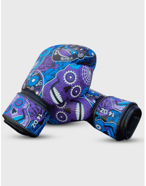 Buddha Mexican Purple Boxing Gloves | Muay Thai, Kickboxing and MMA | Il Coliseum