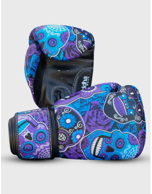 Guantes de Boxeo Buddha Mexican Púrpura | Muay Thai, Kick Boxing y MMA | Il Coliseum