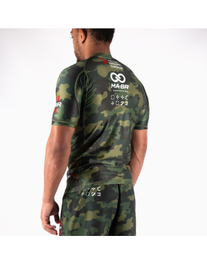 Rashguard BOA MA-8R V5 Verde Camo | MMA, BJJ No-Gi y Grappling | Il Coliseum