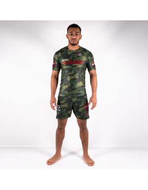 BOA MA-8R V5 Camo Green Rashguard | MMA, No-Gi BJJ and Grappling | Il Coliseum