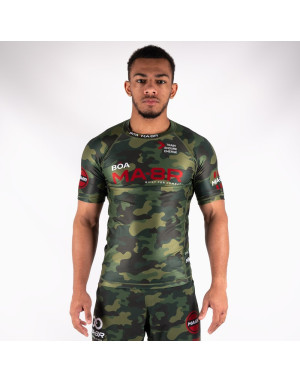 BOA MA-8R V5 Camo Green Rashguard | MMA, No-Gi BJJ and Grappling | Il Coliseum