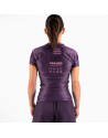 Rashguard BOA Mujer MA-8R Violeta | BJJ No-Gi, MMA y Grappling | Il Coliseum