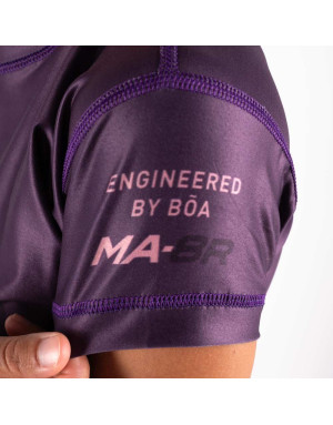 Rashguard BOA Mujer MA-8R Violeta | BJJ No-Gi, MMA y Grappling | Il Coliseum