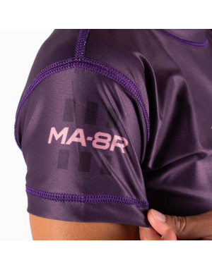 BOA Women’s Rashguard MA-8R Purple | BJJ No-Gi, MMA and Grappling | Il Coliseum