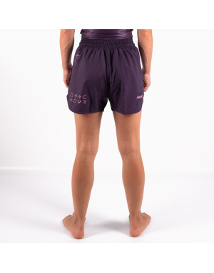 Short MMA BOA Mujer MA-8R Violeta | No-Gi, Grappling y Fitness | Il Coliseum
