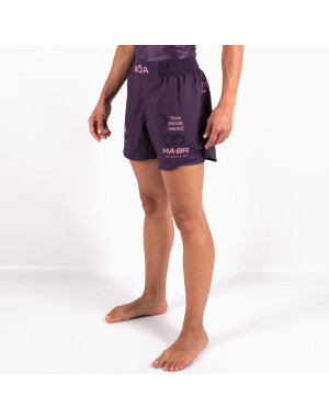 Short MMA BOA Mujer MA-8R Violeta | No-Gi, Grappling y Fitness | Il Coliseum