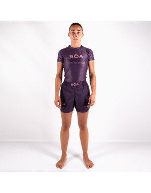 Short MMA BOA Mujer MA-8R Violeta | No-Gi, Grappling y Fitness | Il Coliseum