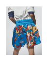 Short Muay Thai Leone 1947 Infantil Hero Azul | Kick Boxing | Il Coliseum
