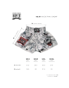 Short Muay Thai Leone 1947 Infantil Hero Azul | Kick Boxing | Il Coliseum