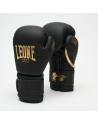 Guantes de Boxeo Leone 1947 Black & Gold Negros | Il Coliseum
