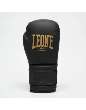 Guantes de Boxeo Leone 1947 Black & Gold Negros | Il Coliseum