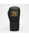 Guantes de Boxeo Leone 1947 Black & Gold Negros | Il Coliseum