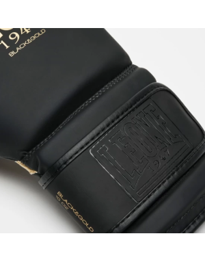 Leone 1947 Black & Gold Boxing Gloves | Il Coliseum