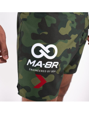 Short MMA BOA Hombre MA-8R V5 Verde Camo | No-Gi y Grappling | Il Coliseum
