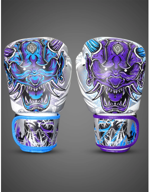 Buddha Luzbel White Boxing Gloves | Muay Thai and Kickboxing | Il Coliseum