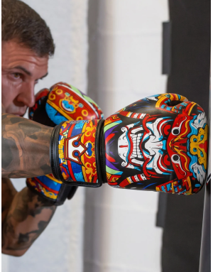 Buddha Samurai Boxing Gloves | Muay Thai, Kickboxing and MMA | Il Coliseum