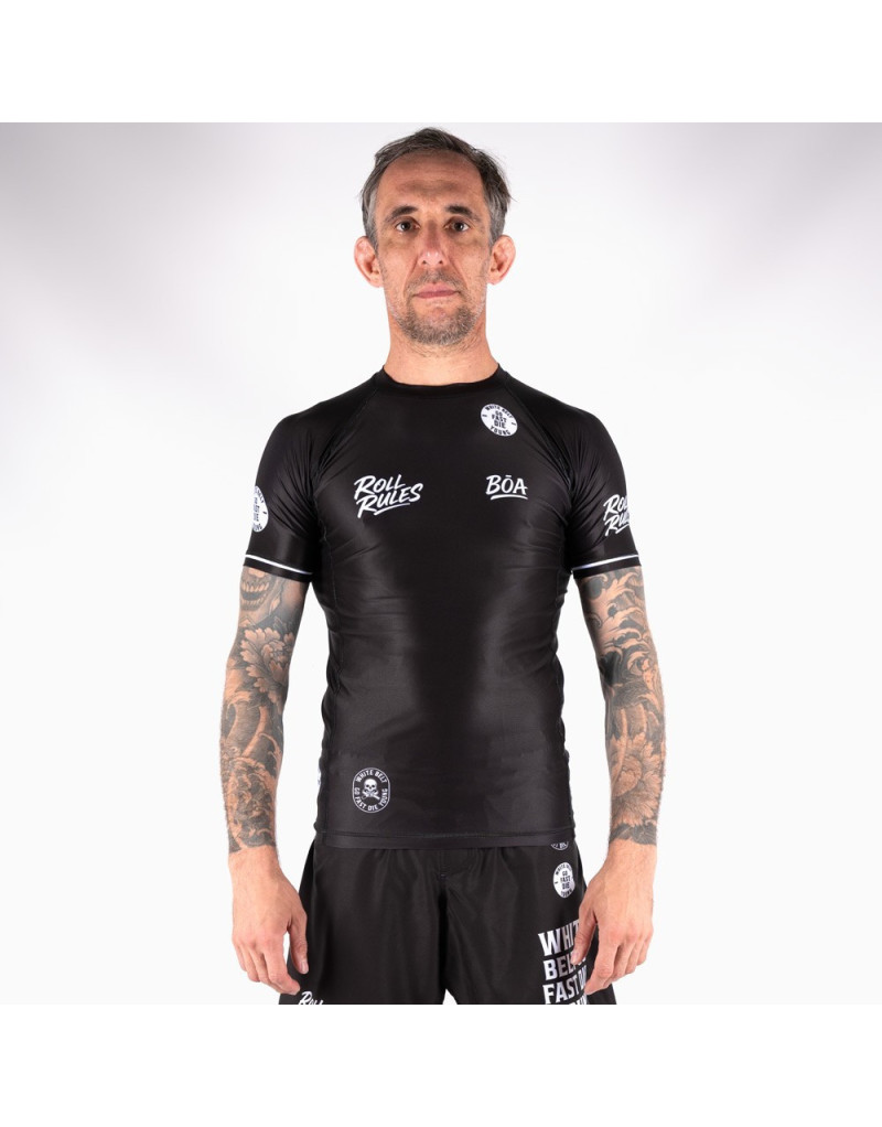 BOA Fight Wear Men’s No-Gi Roll Rules Short-Sleeved Rashguard | Il Coliseum
