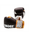 Guantes de Boxeo Trust Fight Metalizados Negro, Plata y Dorado. Para Muay thai y diseñados en Tailandia.