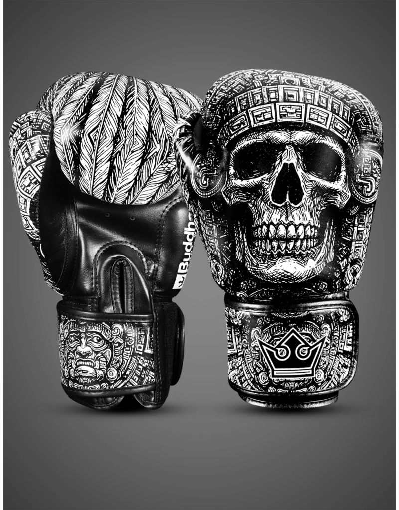 Buddha Mictlán Force Boxing Gloves | Muay Thai, Kickboxing and MMA | Il Coliseum