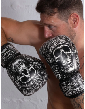 Buddha Mictlán Force Boxing Gloves | Muay Thai, Kickboxing and MMA | Il Coliseum