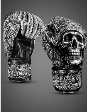 Buddha Mictlán Force Boxing Gloves | Muay Thai, Kickboxing and MMA | Il Coliseum
