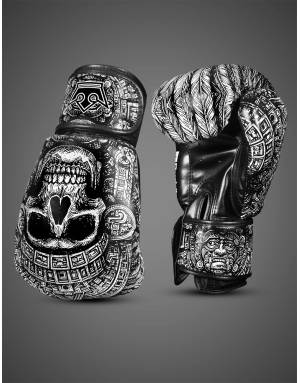 Buddha Mictlán Force Boxing Gloves | Muay Thai, Kickboxing and MMA | Il Coliseum