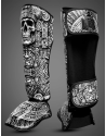 Buddha Mictlán Force Shin Guards | Muay Thai, Kickboxing and MMA | Il Coliseum