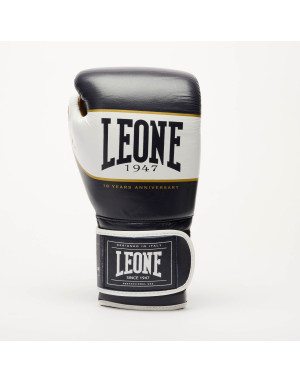 Leone 1947 Shock X Blue Limited Edition Boxing Gloves | Premium Leather and Maximum Protection.