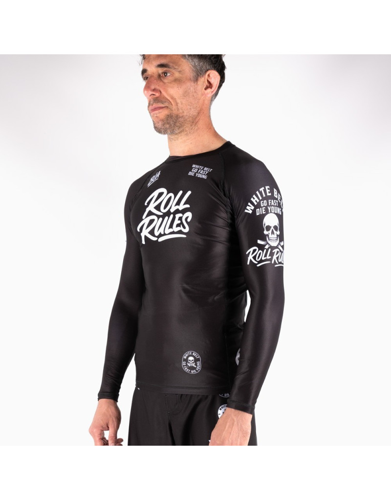 copy of Rashguard Boa Fight Wear Hombre No-Gi Roll Rules Manga Corta