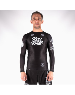 copy of Rashguard Boa Fight Wear Hombre No-Gi Roll Rules Manga Corta