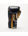 Leone 1947 Shock X Blue Limited Edition Boxing Gloves | Premium Leather and Maximum Protection.