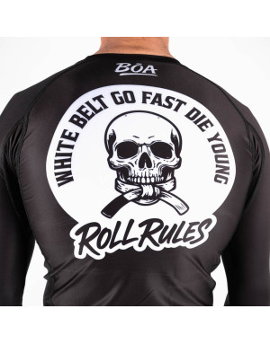 copy of Rashguard Boa Fight Wear Hombre No-Gi Roll Rules Manga Corta