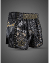 Black Buddha Dragon Muay Thai Trousers | Il Coliseum