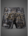 Black Buddha Dragon Muay Thai Trousers | Il Coliseum