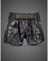 Black Buddha Dragon Muay Thai Trousers | Il Coliseum