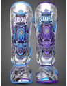 Espinilleras Buddha Luzbel White | Muay Thai