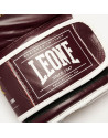 Guantes de Boxeo Leone 1947 Shock X Burdeos Edición Limitada | Piel Premium y Alto Rendimiento
