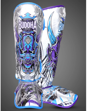 Espinilleras Infantiles Buddha Luzbel White
