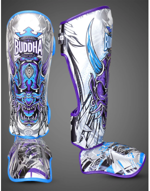 Espinilleras Infantiles Buddha Luzbel White