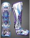 Buddha Luzbel White Children’s Shin Guards