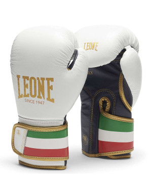Leone 1947 Italy 47 White Boxing Gloves | Premium buffalo leather and Italian elegance in our shop.
