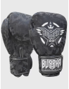 Buddha Army Negros. Guantes de Boxeo en Piel Sintética Premium.
