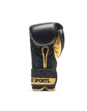 Leone 1947 DNA Black Boxing Gloves | Genuine Leather, No Shock Technology and Premium Design.