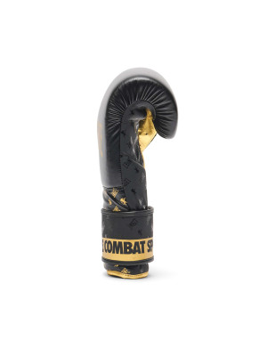 Leone 1947 DNA Black Boxing Gloves | Genuine Leather, No Shock Technology and Premium Design.